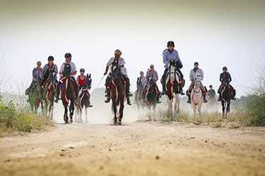 Voyage à cheval en Inde - Randonnée équestre organisée par Randocheval