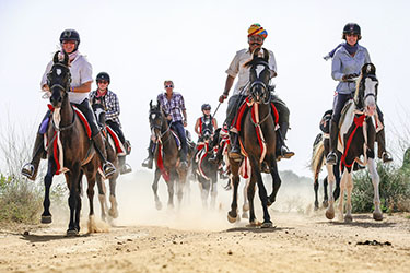 Voyage à cheval en Inde - Randonnée équestre organisée par Randocheval