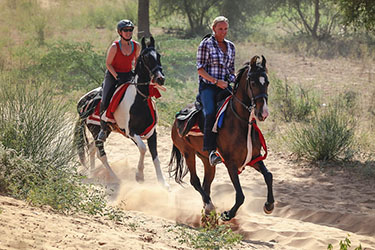 Voyage à cheval en Inde - Randonnée équestre organisée par Randocheval