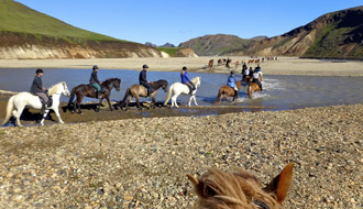 Voyage à cheval en ISLANDE - Randonnée équestre organisée par Randocheval