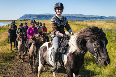 Voyage à cheval en ISLANDE - Randonnée équestre organisée par Randocheval