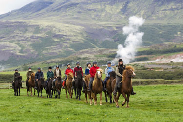 Voyage à cheval en ISLANDE - Randonnée équestre organisée par Randocheval