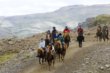 Voyage à cheval en ISLANDE - Randonnée équestre organisée par Randocheval