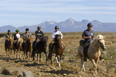 Voyage à cheval en ISLANDE - Randonnée équestre organisée par Randocheval