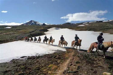 Voyage à cheval en ISLANDE - Randonnée équestre organisée par Randocheval