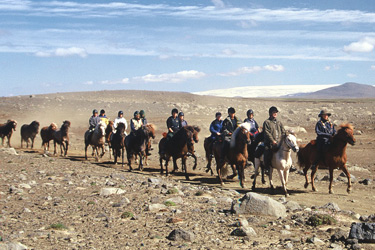 Voyage à cheval en ISLANDE - Randonnée équestre organisée par Randocheval