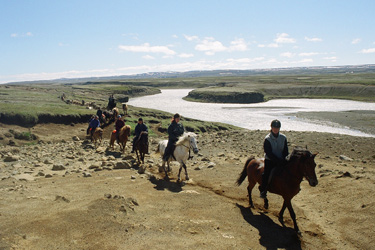 Voyage à cheval en ISLANDE - Randonnée équestre organisée par Randocheval