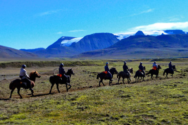 Voyage à cheval en ISLANDE - Randonnée équestre organisée par Randocheval