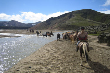 Voyage à cheval en ISLANDE - Randonnée équestre organisée par Randocheval