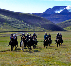 Voyage à cheval en ISLANDE - Randonnée équestre organisée par Randocheval