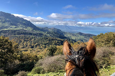 Voyage et aventure à cheval en Sicile - Randonnée équestre en Italie organisée par Randocheval