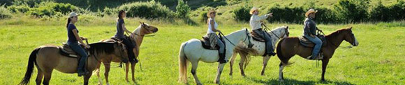 Voyage à cheval en Toscane - Randonnée équestre organisée par Randocheval en Toscane