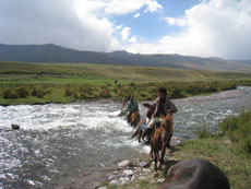 randonnée équestre en Kirghizie - randocheval / Absolu voyages