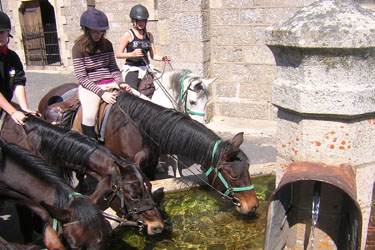 Voyage à cheval en Lozère (jeunes) - Randonnée équestre organisée par Randocheval