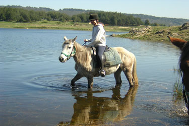 Voyage à cheval en Lozère (jeunes) - Randonnée équestre organisée par Randocheval