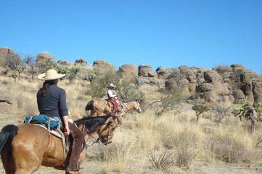 Voyage à cheval au Mexique - Randonnée équestre organisée par Randocheval