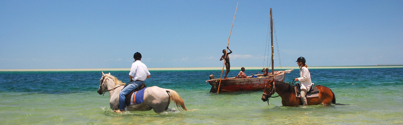 Voyage à cheval au Mozambique - Randonnée équestre organisée par Randocheval