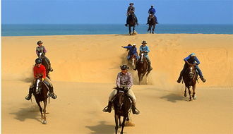 Voyage et aventure à cheval dans le désert du Namib par Randocheval