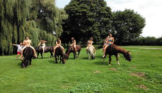 randonnée à cehval dans le poitou - randonnée jeun - randocheval/absoluvoyage