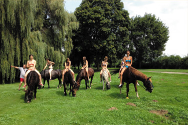 randonnée à cheval poitou - randonnée ado - randocheval/absolu voyage