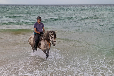 Voyage à cheval aux Baléares à Minorque - Randonnée équestre organisée par Randocheval