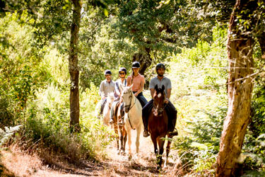 Voyage à cheval aux Baléares à Minorque - Randonnée équestre organisée par Randocheval