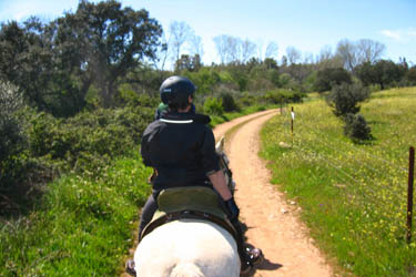 Voyage à cheval entre Espagne et Portugal - Randonnée équestre organisée par Randocheval