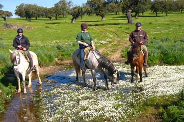 Voyage à cheval entre Espagne et Portugal - Randonnée équestre organisée par Randocheval