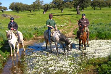 Voyage à cheval entre Espagne et Portugal - Randonnée équestre organisée par Randocheval