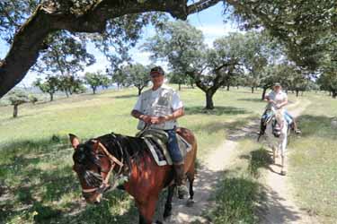 Voyage à cheval entre Espagne et Portugal - Randonnée équestre organisée par Randocheval