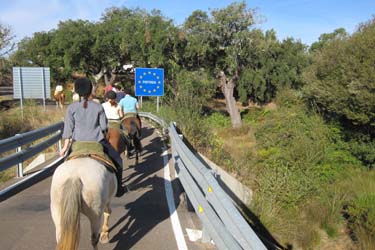 Voyage à cheval entre Espagne et Portugal - Randonnée équestre organisée par Randocheval