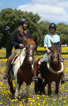 Voyage à cheval entre Espagne et Portugal - Randonnée équestre organisée par Randocheval