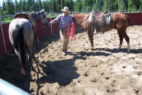 Album photos et carnet de voyage de notre séjour au Ranch éthologique de Kalispelle dans le Montana (Etats Unis - USA) - Rando Cheval / Absolu Voyages