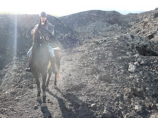 Tour de l'Etna à cheval - Sicile - RANDOCHEVAL