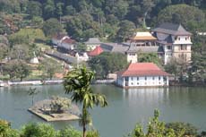Kandy, la capitale des collines, au Sri Lanka